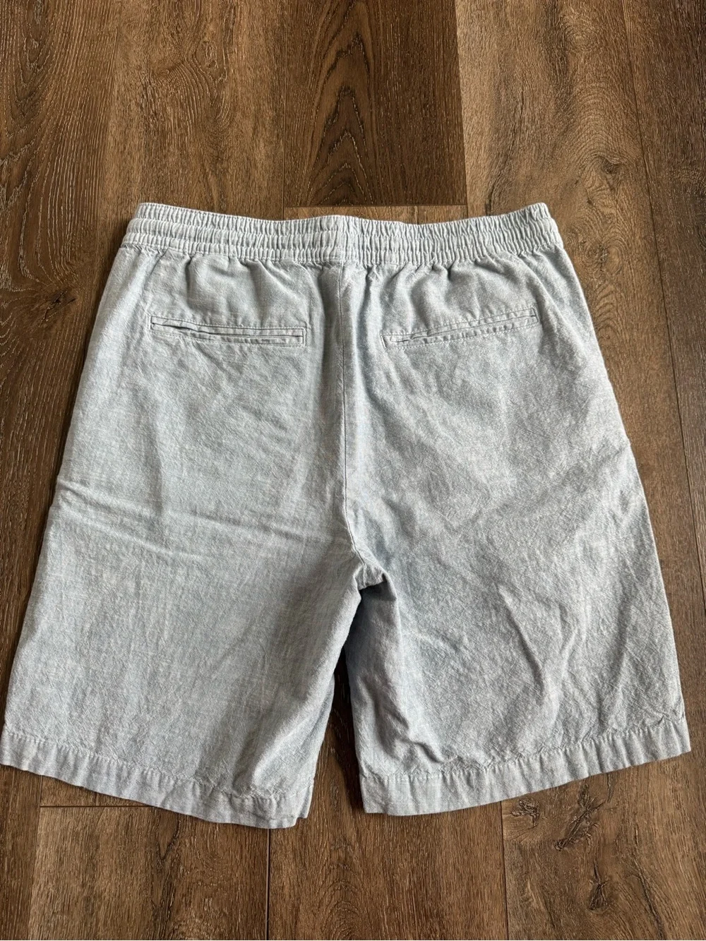 Banana Republic Light Blue Cotton Drawstring Shorts Men’s Size Medium